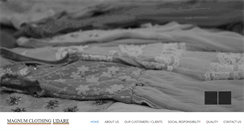 Desktop Screenshot of magnumclothing.com